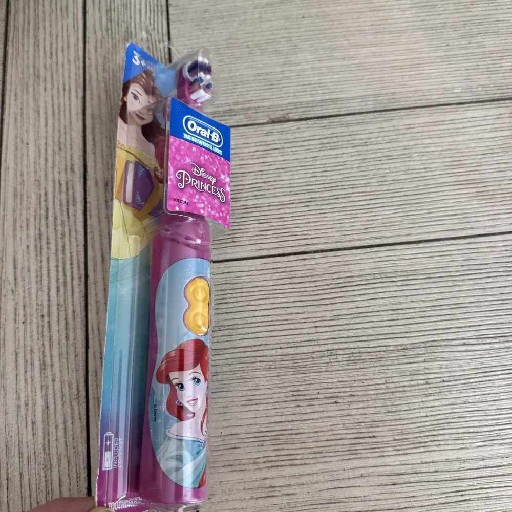 Disney Little Mermaid Toothbrush Kid's Battery Soft Bristles Kids 3+ Princess